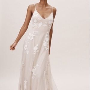 BHLDN Bethany Dress in Oyster